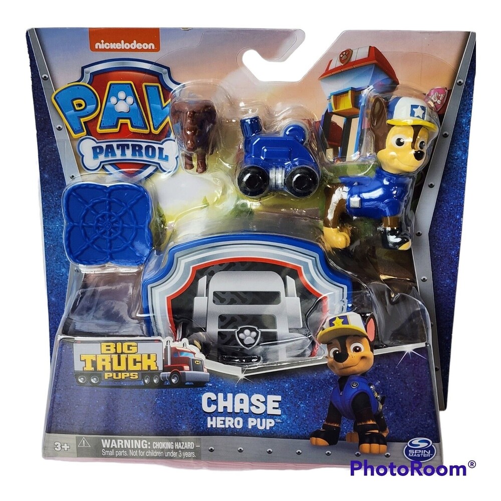 Nickelodeon Paw Patrol Chase Hero Pup - Big Truck Pups Series New In Box